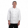 Kokandusvest Chicago pikkade varrukatega valge XXL suurus - Whites Chefs Clothing - Fourniresto