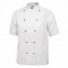Kokavest Chicago lühikeste varrukatega valge S suurus - Whites Chefs Clothing - Fourniresto