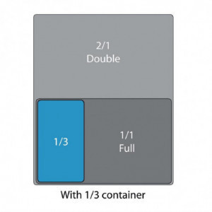 Tihendiga kaas GN 1/4 polüpropüleenist - Cambro - Fourniresto