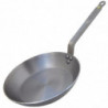 Induktsioonpliit mineraalsest terasest - Ø 260mm - De Buyer