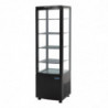 Külmlet koos kumerate ustega - Must 235 L - Polar - Fourniresto