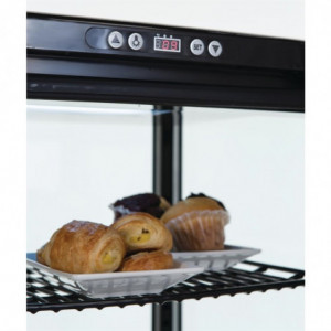 Külmlet koos kumerate ustega - Must 235 L - Polar - Fourniresto