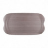 Serveelaua Wave 43x23cm hallikaspruun puit - Roltex - Fourniresto