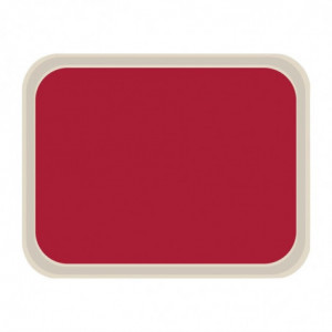 Serveerimisalus polüestrist standardmõõdus 470x360mm punane - Roltex - Fourniresto