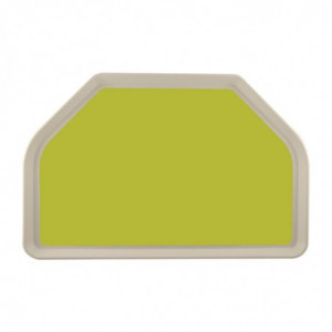 Serveerimisalus polüestrist Trapets GN 500x325mm Roheline - Roltex - Fourniresto