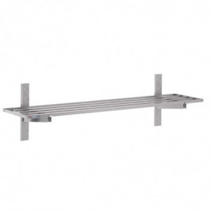 Seinariiul avatud roostevabast terasest - L 1800 x 400 mm - Gastro M