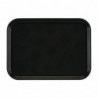 Nelikantne libisemisvastane klaaskiust EpicTread must 350mm - Cambro - Fourniresto