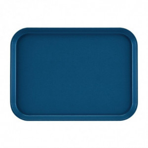 Nelikantne libisemisvastane klaaskiust EpicTread sinine 350 mm - Cambro - Fourniresto