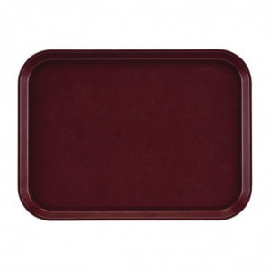 Nelikantne libisemisvastane klaaskiust EpicTread Bordeaux 350mm - Cambro - Fourniresto