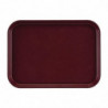 Nelikantne libisemisvastane klaaskiust EpicTread Bordeaux 350mm - Cambro - Fourniresto