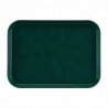 Nelikantne libisemisvastane klaaskiust EpicTread roheline alusplaat 415mm - Cambro - Fourniresto