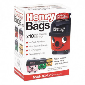 Tolmuimeja kotid Henry - 10 tk komplektis - FourniResto - Fourniresto