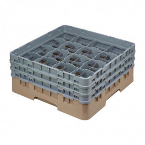 Klaasiriiul 16 sektsiooniga Camrack beige-L 500 x S 500mm - Cambro