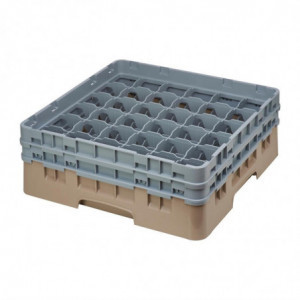 Klaasiriiul 36 sektsiooniga Camrack beige - L 500 x S 500 mm - Cambro