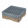 Klaasiriiul 36 sektsiooniga Camrack beige - L 500 x S 500 mm - Cambro
