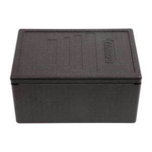 Mahuti Epp GN 1/1 ülaosaga avamisega koos GN 1/1 anuma ja kaanega - 46L - Cambro