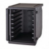 Front Loading EPP Container with 6 Slides - 126L - Cambro
