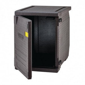Eeslaadimisega Epp 600 x 400 mm esiküljega konteiner ilma liuguriteta - 155L - Cambro