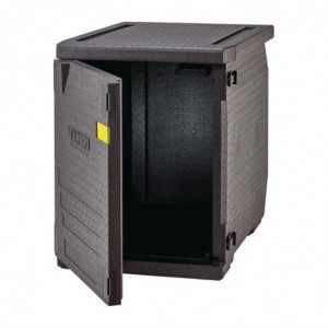 Eeslaadimisega Epp 600 x 400 mm esiküljega konteiner ilma liuguriteta - 155L - Cambro