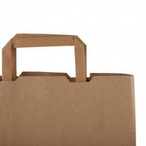 Suured komposteeritavad paberist ühekordsed kotid - P 250 mm - 250 tk komplektis - Vegware