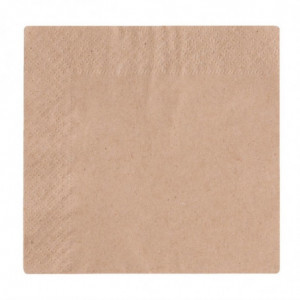 Kokteilisalvrätikud 2 kihti kompostitavad - L 24mm - 250 tk komplektis - Vegware