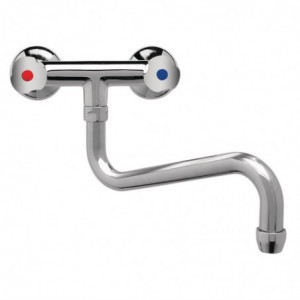 Segisti Bitrou mudel Rasketele 3/4" Seinakinnitus Madala kaelaga L 300 mm - FourniResto