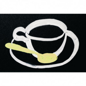 Tahvelmallide komplekt - 5 tk - Securit - Fourniresto
