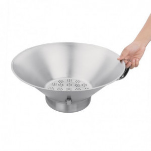 Friikorv roostevabast terasest - Ø413mm - Vogue - Fourniresto