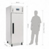 Roostevabast terasest negatiivne külmik 1 uksega - 600 L - Polar - Fourniresto