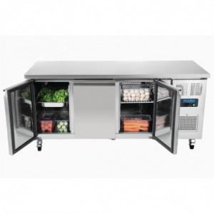 Positiivse jahutusega 3 uksega külmik - 417L - Polar - Fourniresto