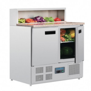 Pitsa ettevalmistuslett jahutusega seeria G - 288L - Polar - Fourniresto
