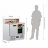Pitsa ettevalmistuslett jahutusega seeria G - 288L - Polar - Fourniresto