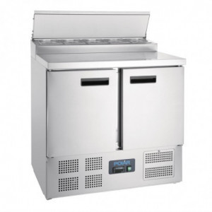 Jahutatud ettevalmistuslett pitsade ja salatite jaoks, seeria G - 254L - Polar - Fourniresto