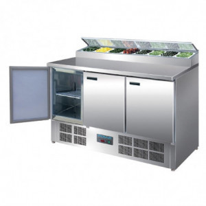 Jahutatud ettevalmistuslett pitsade ja salatite jaoks, seeria G - 390L Polar - Fourniresto