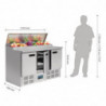 Jahutatud ettevalmistuslett pitsade ja salatite jaoks, seeria G - 390L Polar - Fourniresto