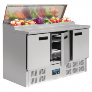 Jahutatud ettevalmistuslett pitsade ja salatite jaoks, seeria G - 390L Polar - Fourniresto
