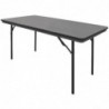 Kokkupandav hall ABS-ist ristkülikukujuline laud - 1520 mm - Bolero - Fourniresto