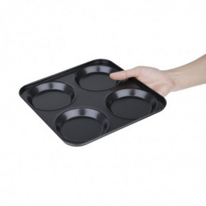 4 ümmarguse vormiga mittesissekleebuv plaad - L 235 x S 235mm - Vogue