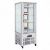 Vitrine küpsetistele roostevabast terasest 1 klaasuksega seeria G - 400L - Polar - Fourniresto