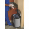Prügikast pedaaliga eesmine roostevabast terasest Slim Jim - 50L - Rubbermaid