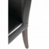 Mustad kunstnahast toolid - Bolero - Fourniresto