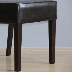 Mugavad pruunid kunstnahast toolid - Bolero - Fourniresto
