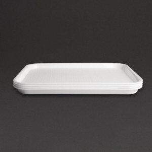 Iseteeninduse alusplaat 305 x 415 mm valge - Olympia KRISTALLON - Fourniresto