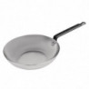 Wok süsinikterasest 28 cm - Vogue - Fourniresto