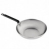 Wok süsinikterasest 28 cm - Vogue - Fourniresto