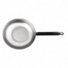 Wok süsinikterasest 28 cm - Vogue - Fourniresto