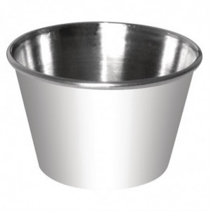 Potti roostevabast terasest - 115 ml - Olympia - Fourniresto