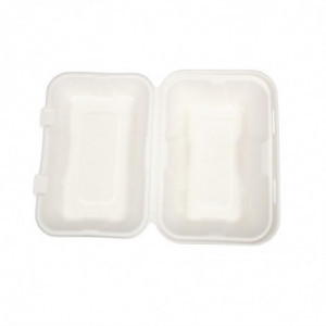 Toitude karbid suhkruroost koos hingedega kaanega - L 228mm - 200 tk komplektis - Vegware