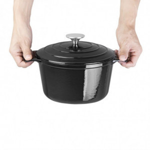 Ümmargune must pott - 3,2L - Vogue