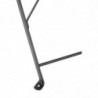 Terrassitoolid terasest - mustad - 2 tk komplektis - Bolero - Fourniresto